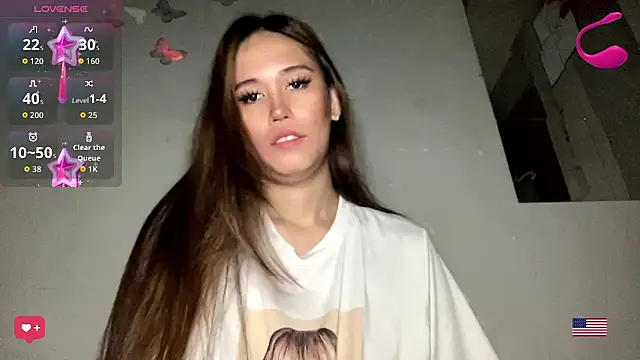 MeganTheRarest online show from 08.04.26