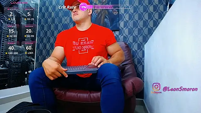 Snapshot of Leonsmoron chatting on 05.31.26 Leonsmoron online show from 05.31.26