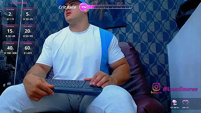 Snapshot of Leonsmoron chatting on 06.20.26 Leonsmoron online show from 06.20.26