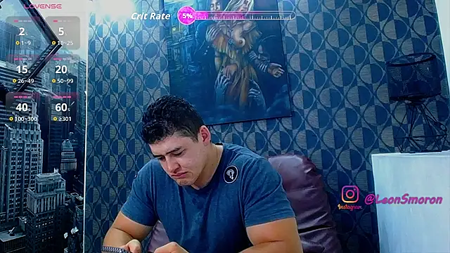 Snapshot of Leonsmoron chatting on 07.27.26 Leonsmoron online show from 07.27.26