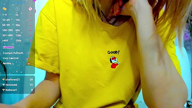 Snapshot of Bell_a_mi_ chatting on 03.19.25 Bell a mi online show from 03.19.25