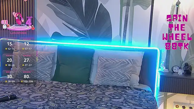 Snapshot of RubyValen chatting on 02.28.25 RubyValen online show from 02.28.25