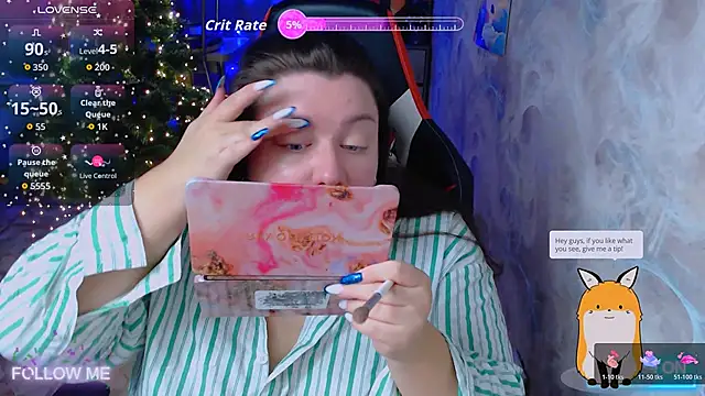 Snapshot of alexa_sweetyy chatting on 12.15.25 alexa sweetyy online show from 12.15.25