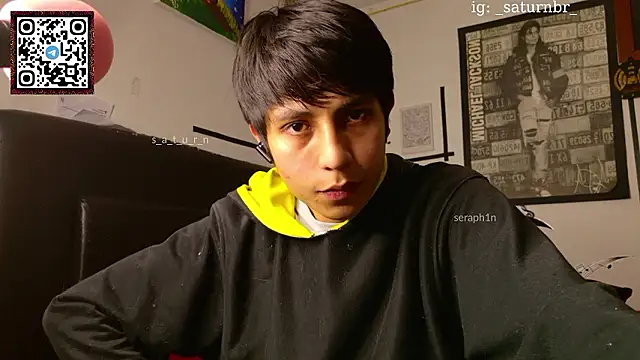 Snapshot of seraph1n chatting on 12.07.24 seraph1n online show from 12.07.24