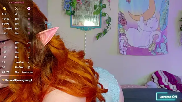 FluffyRainbowKity online show from 03.27.26