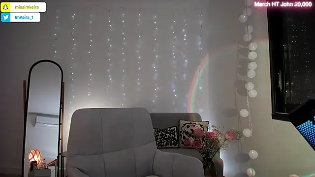 Snapshot of ImKeira chatting on 03.25.26 ImKeira online show from 03.25.26