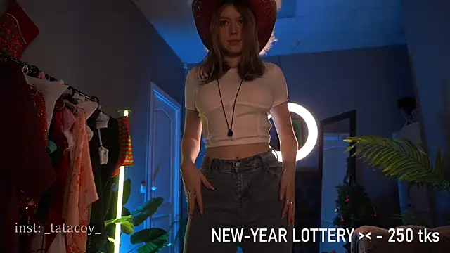 Snapshot of TataCoy chatting on 12.31.24 TataCoy online show from 12.31.24