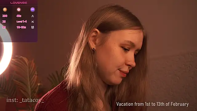 Snapshot of TataCoy chatting on 01.23.25 TataCoy online show from 01.23.25