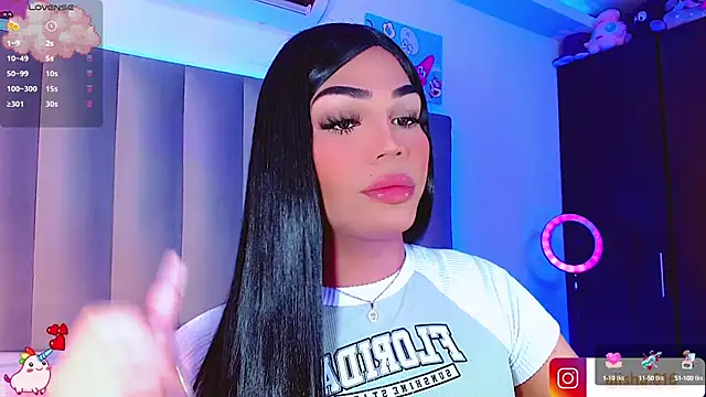 Snapshot of AiishaRose chatting on 01.30.25 AiishaRose online show from 01.30.25