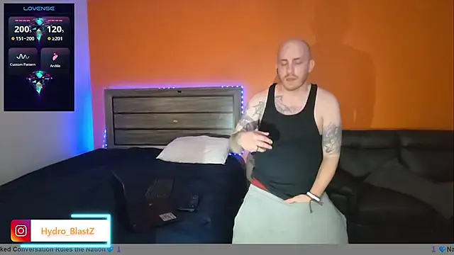 Snapshot of Hydro-Blastz chatting on 03.07.25 Hydro-Blastz online show from 03.07.25