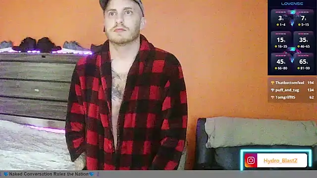 Snapshot of Hydro-Blastz chatting on 03.18.25 Hydro-Blastz online show from 03.18.25