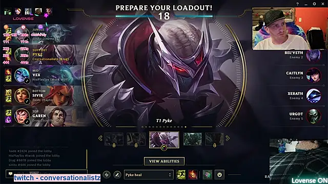 Snapshot of Hydro-Blastz chatting on 10.25.25 Hydro-Blastz online show from 10.25.25