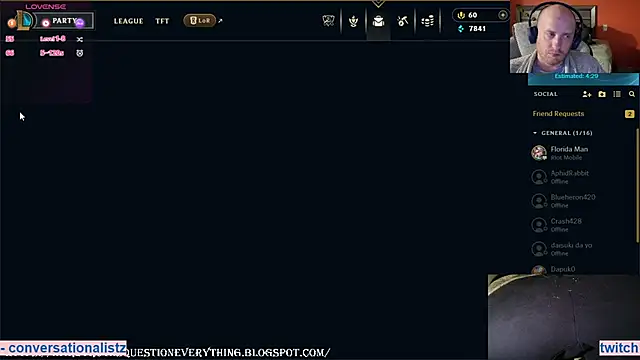 Snapshot of Hydro-Blastz chatting on 11.23.25 Hydro-Blastz online show from 11.23.25