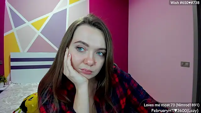 Snapshot of LizaGost chatting on 02.22.25 LizaGost online show from 02.22.25