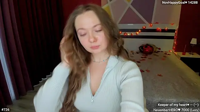 Snapshot of LizaGost chatting on 11.29.25 LizaGost online show from 11.29.25