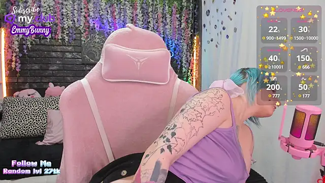 EmmyBunny online show from 01.17.25