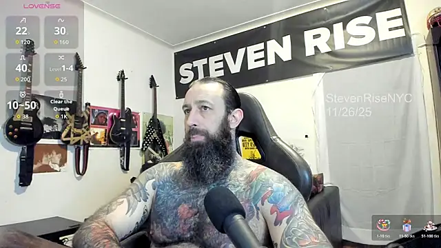 StevenRiseNYC online show from 11.27.25