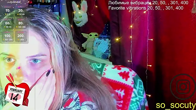 so cute777 online show from 02.14.25