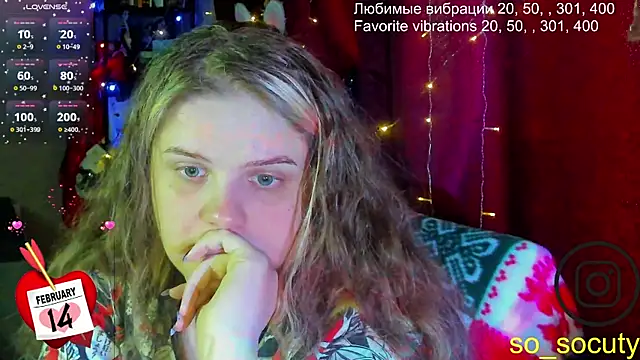 so cute777 online show from 02.14.25