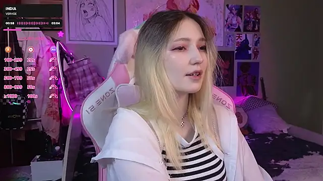 Snapshot of Evie_Ro chatting on 01.07.25 Evie Ro online show from 01.07.25