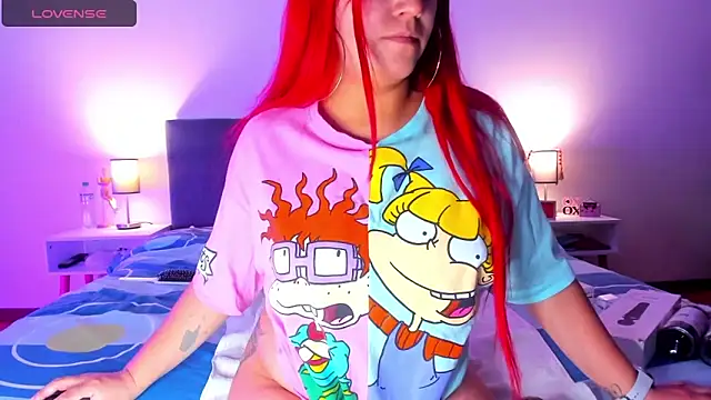 Snapshot of CamiGingerxx chatting on 03.21.25 CamiGingerxx online show from 03.21.25